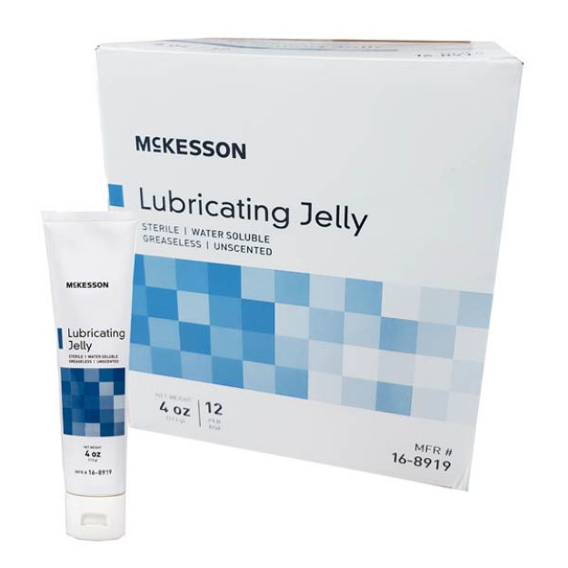 Picture of Lubricating Jelly Str Flip Top Tube 4oz McKesson 16-8919 1/Ea 12Ea/Bx(MK)