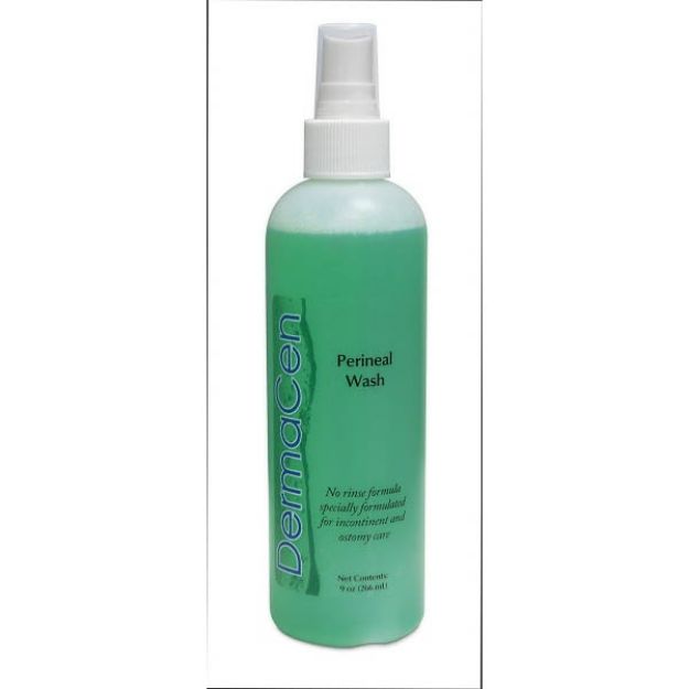 Picture of Dermacen Perineal Wash With Pump Sprayer 9oz Bottle 23072 9oz/Bt 24Bt/Cs