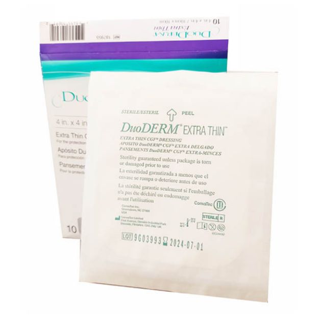 Picture of Duoderm Extra Thin 4inx4in Convatech 187955 10Pc/Bx