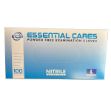 Picture of Nitrile Powder Free Examination Gloves Blue, Essential Cares Large 100pc/Bx 10Bx/Cs
