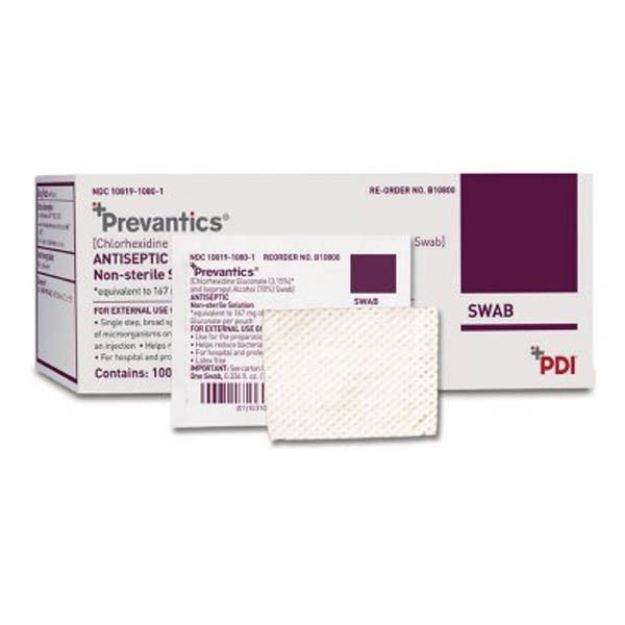 Picture of Pad Swab Prevantics 1ml Professional Disposables B10800 100/Bx 10Bx/Cs(MK)