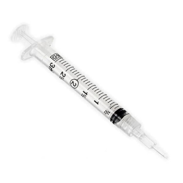 Picture of Syringe With Cannula Blunt Tip 5ml 17G BD 303347 100Ea/Bx 4Bx/Cs(MK)