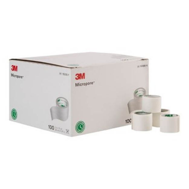 Picture of 3M Tape Micropore Surgical 1530S-1 1inX1.5yds 500 Rl/Cs