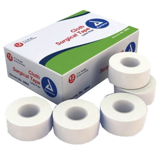 Picture of Cloth Surgical Tape 1inX10yds 3562 12Rl/Box 12Bx/Cs