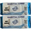 Picture of Wet Wipes Adult 9inX13in 50Pc/Bg 12Bg/Cs