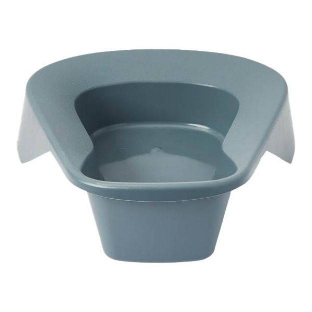 Picture of Bedpan Pontoon/Stack Graphite Medline DYND80217 20Ea/Cs(MD)
