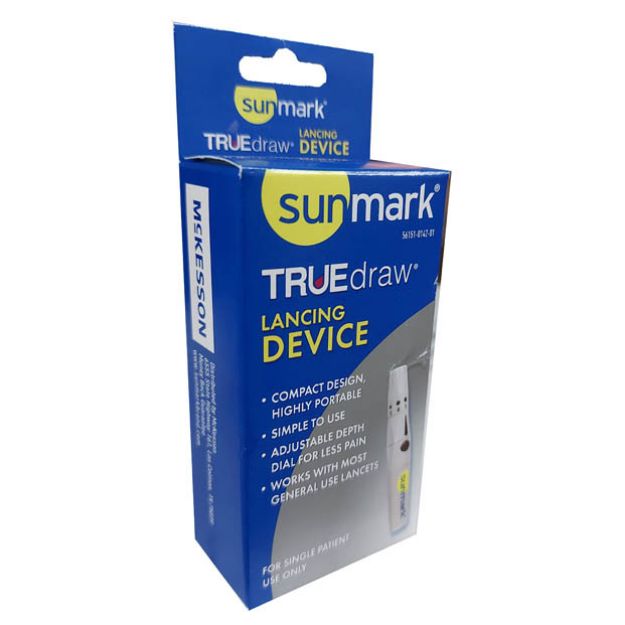 Picture of Lancing Device Small TrueDraw McKesson 56151014201 1/Ea (MK)