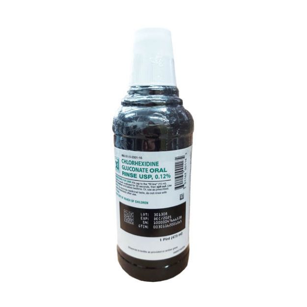 Picture of Oral Rinse, Chlorhexidine 16oz Xttrium Laboratories 200116 12Bt/Cs