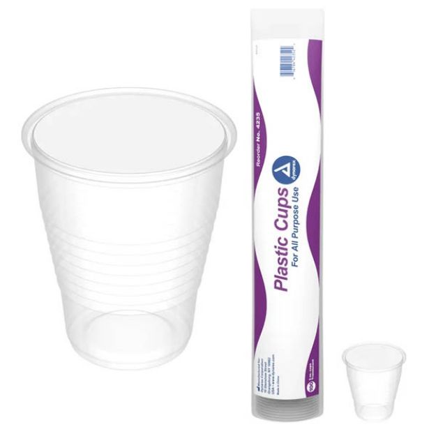 Picture of Drinking Cups 3oz Clear 4235 100Pc/Bg 25Bg/Cs(DY)