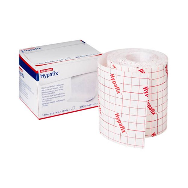 Picture of Dressing Tape Hypafix Retention 4inX10yds BSN Medical Inc. 4210 1Rl/Ea 24/Cs(MK)