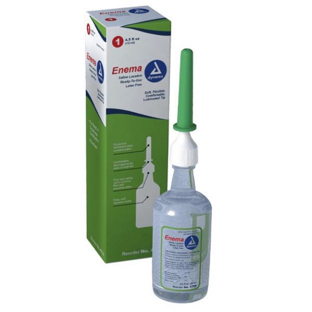 Picture of Enema Saline  Laxative 4.5oz 1/Ea 48Ea/Cs(MK)