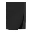 Picture of Patient Bib 13x18 Black 2Ply Paper 1Ply Poly Excellent Absorption and Protection 27407 500Pc/Cs(DU)