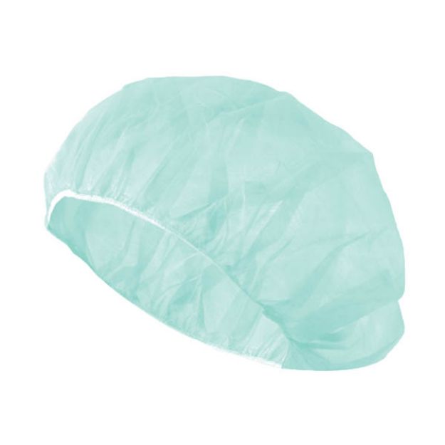 Picture of Bouffant Cap Green 24in 100Pc/Bg 10Bg/Cs
