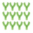 Picture of Dental Impression Trays Excellent Dulock #6 Small-Lower Green IT3-SL 12Pc/Bg(PL)
