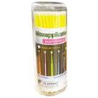 Picture of Max Micro Applicator Composite Brush, 1.5mm Yellow, Fine Disposable, 100Pc/Pk