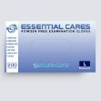 Picture of Securecare Nitrile Powder Free Examination Gloves Blue Essential Cares Large 200pc/Bx 10Bx/Cs
