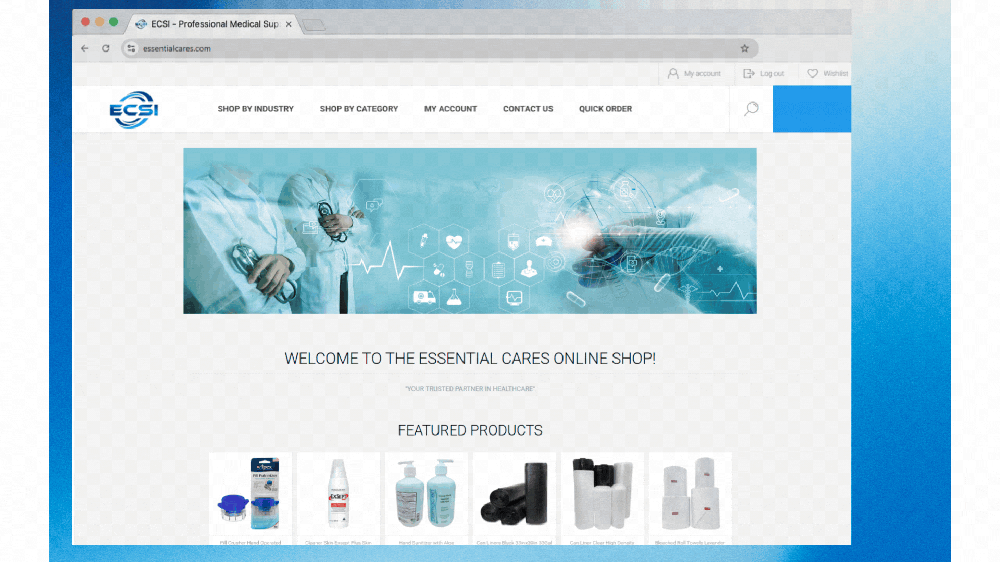 Product Search Screen